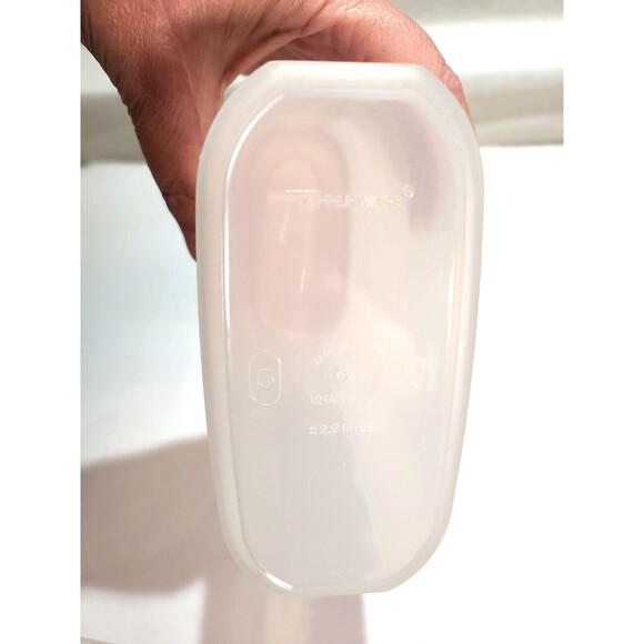 Vintage TUPPERWARE 1615-13 Modular Mate 12 1/4 cup 1616-2 Red Lid - Picture 3 of 7